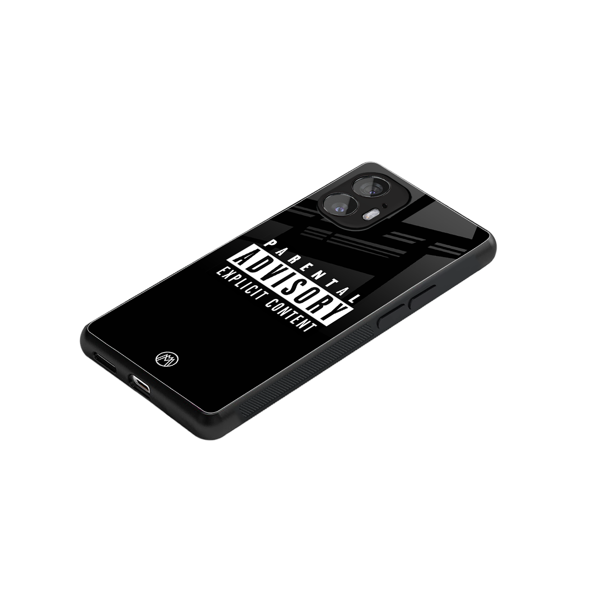 explicit content back phone cover | glass case for nothing phone 2