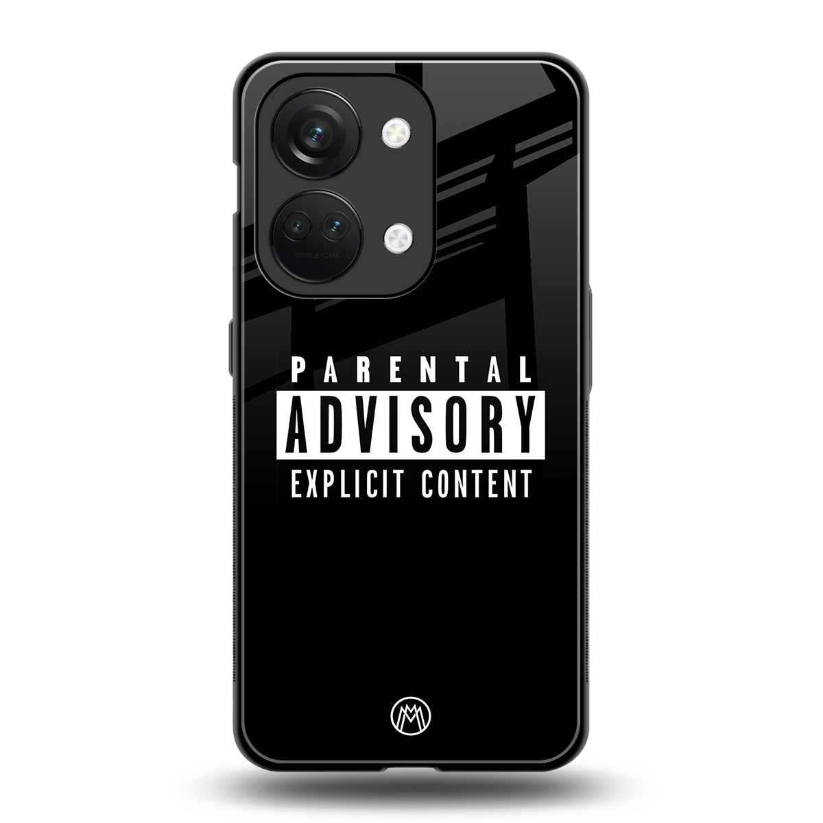 explicit content back phone cover | glass case for oneplus nord 3