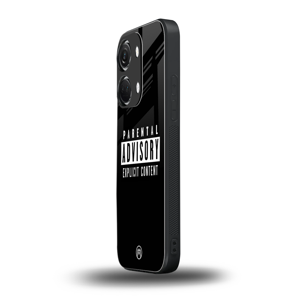 explicit content back phone cover | glass case for oneplus nord 3