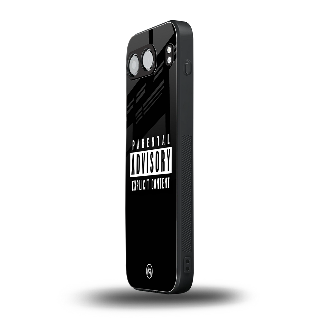 explicit content back phone cover | glass case for oneplus nord 4