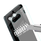 explicit content back phone cover | glass case for oneplus nord 4