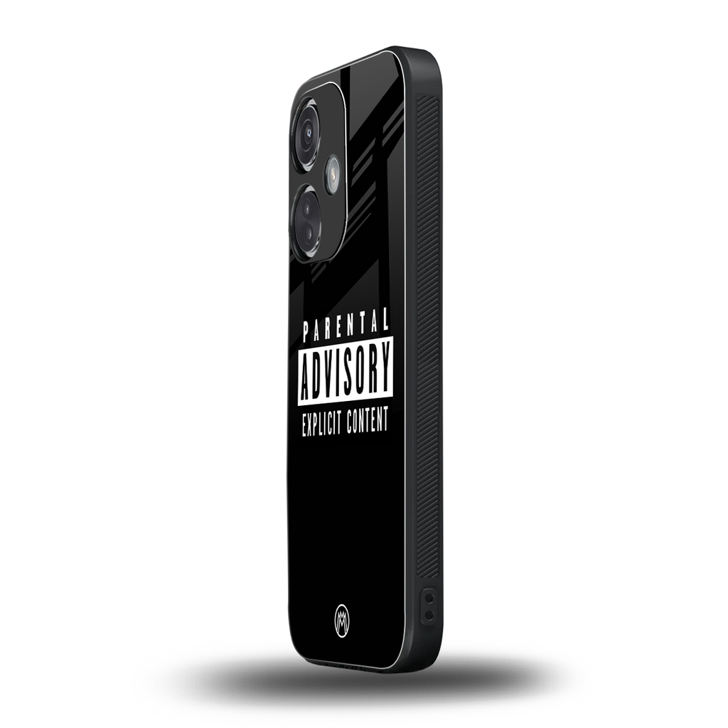 explicit content back phone cover | glass case for oneplus nord ce 3