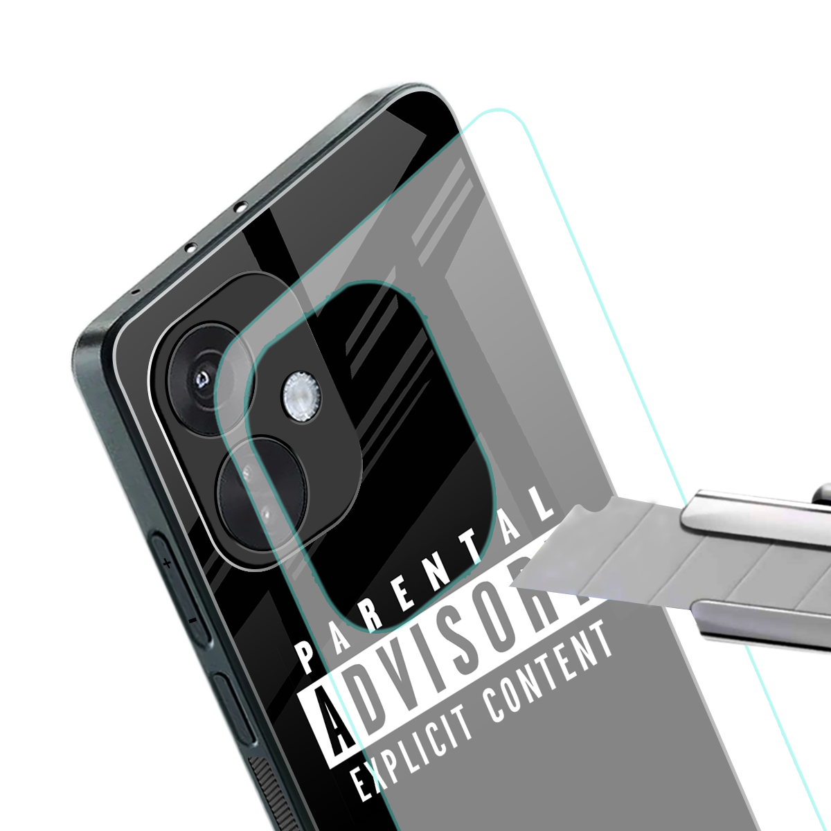 explicit content back phone cover | glass case for oneplus nord ce 3