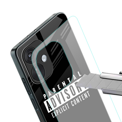 explicit content back phone cover | glass case for oneplus nord ce 3