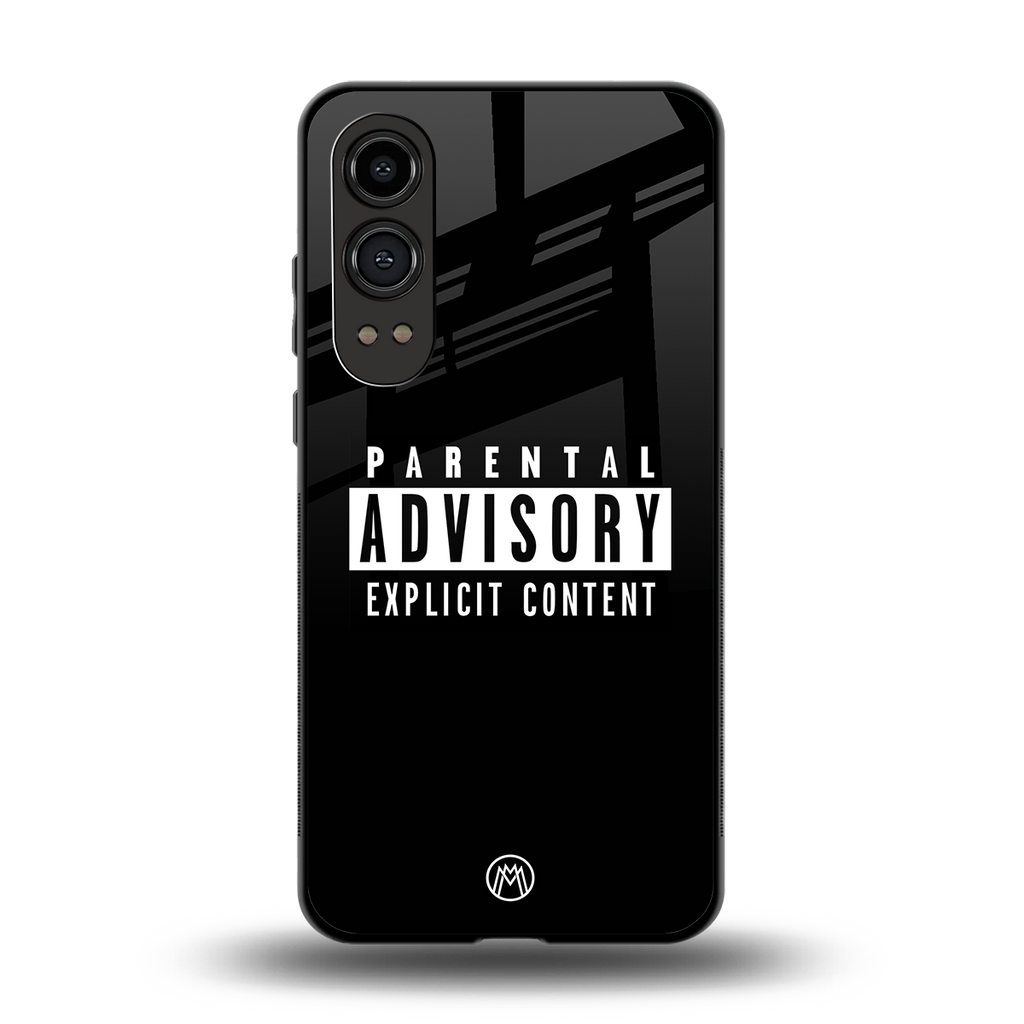 explicit content back phone cover | glass case for oneplus nord ce 4 lite
