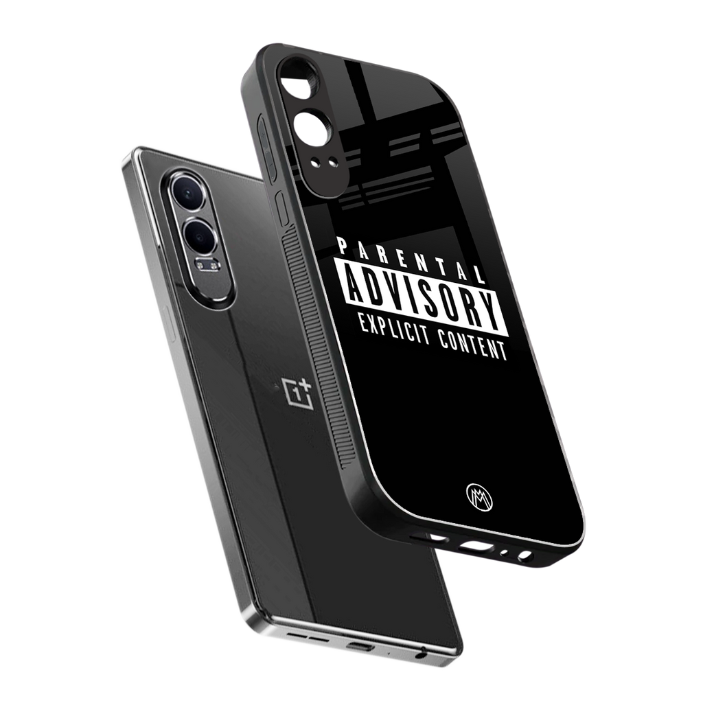 explicit content back phone cover | glass case for oneplus nord ce 4 lite