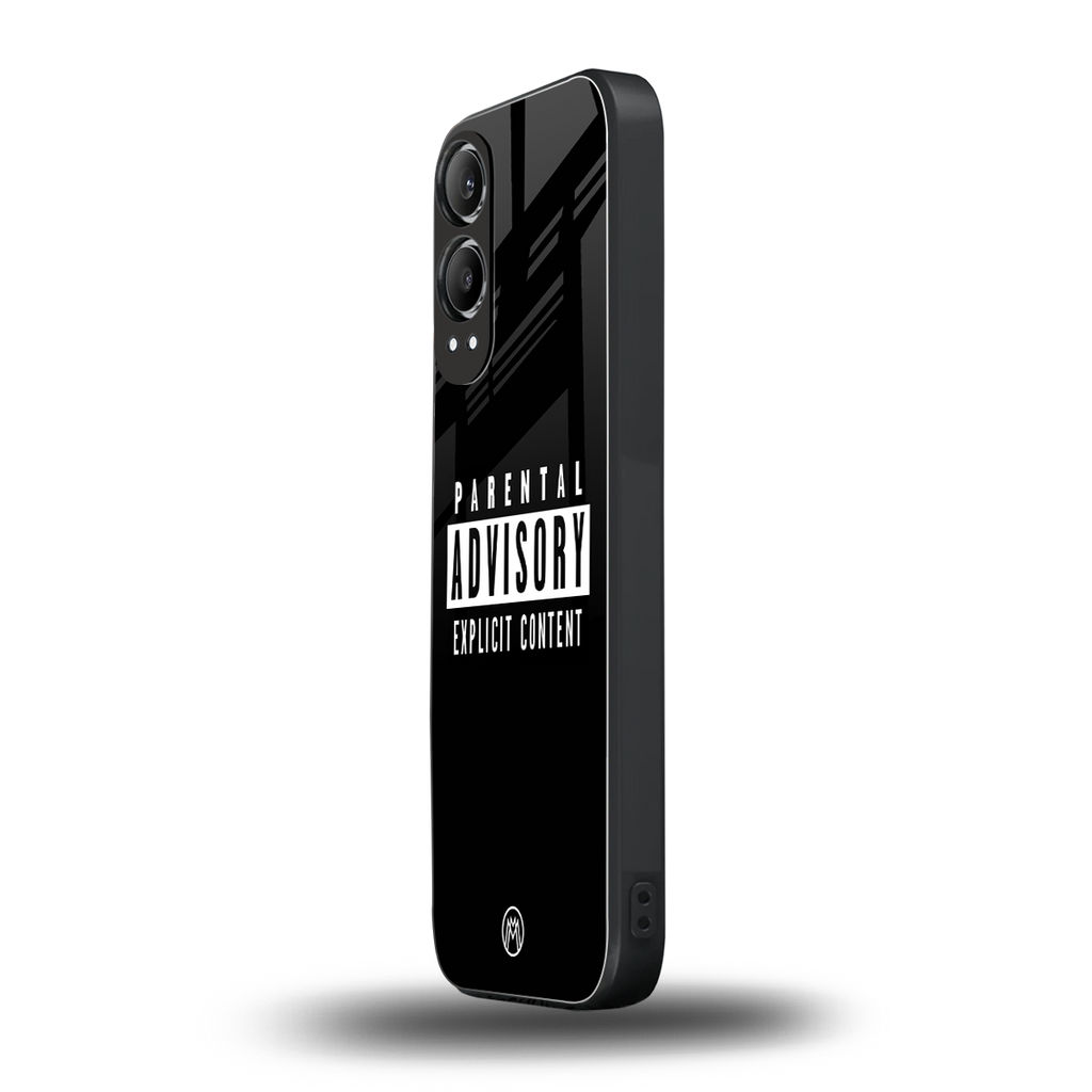 explicit content back phone cover | glass case for oneplus nord ce 4 lite