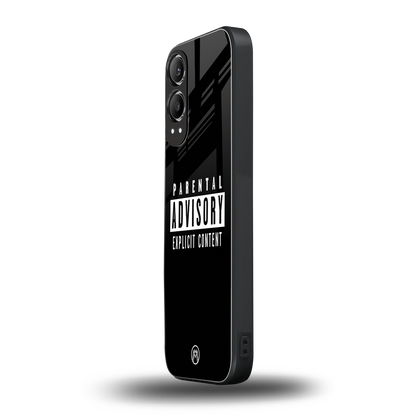 explicit content back phone cover | glass case for oneplus nord ce 4 lite