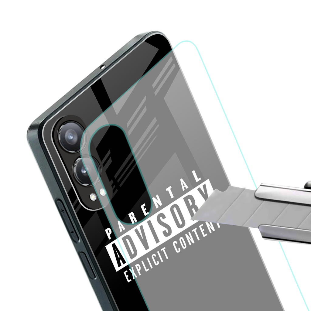 explicit content back phone cover | glass case for oneplus nord ce 4 lite