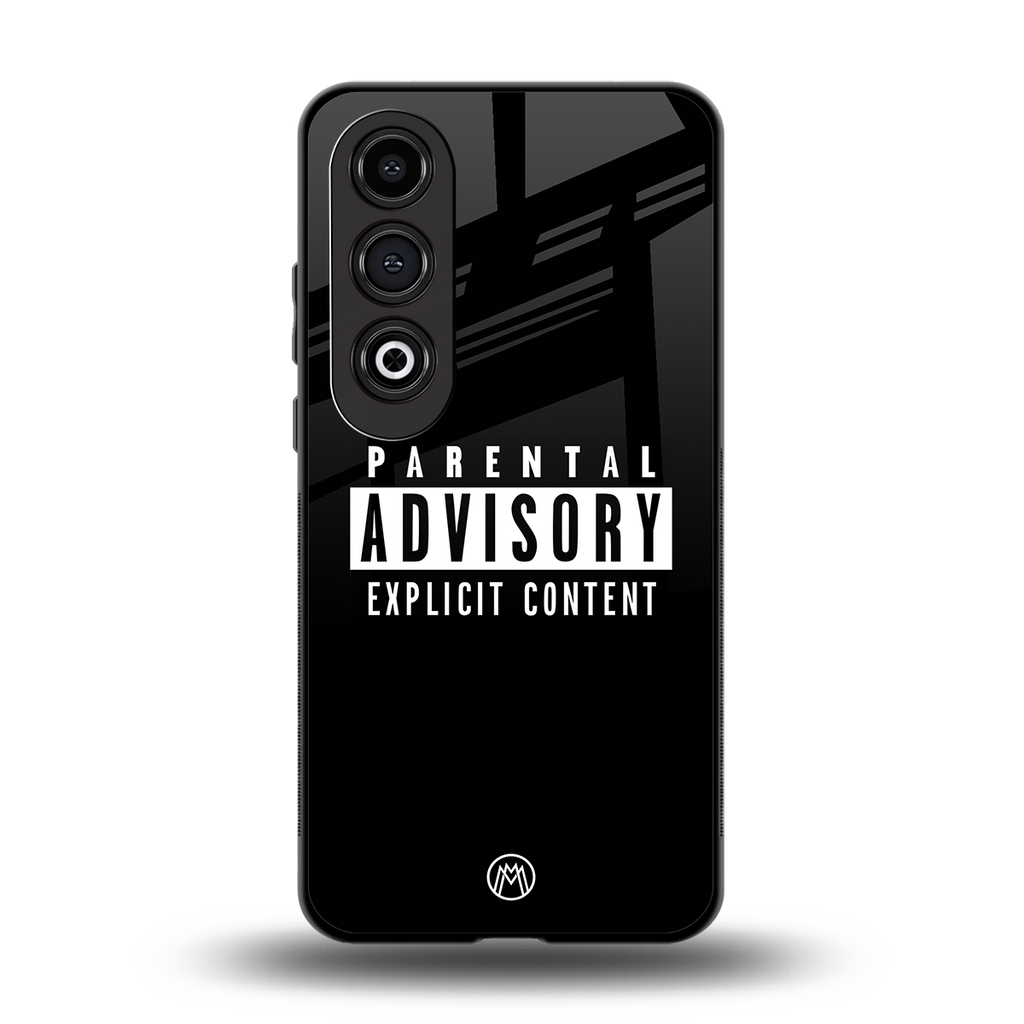 explicit content back phone cover | glass case for oneplus nord ce 4