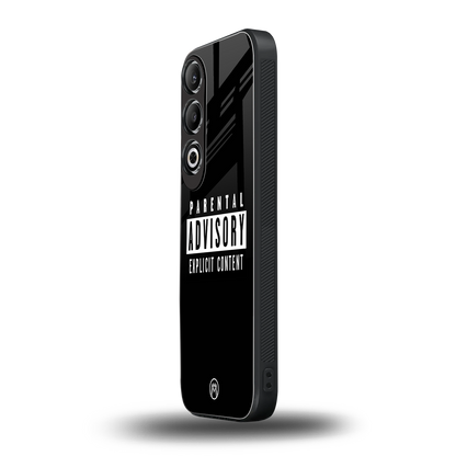 explicit content back phone cover | glass case for oneplus nord ce 4