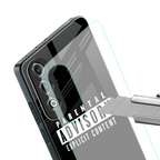 explicit content back phone cover | glass case for oneplus nord ce 4