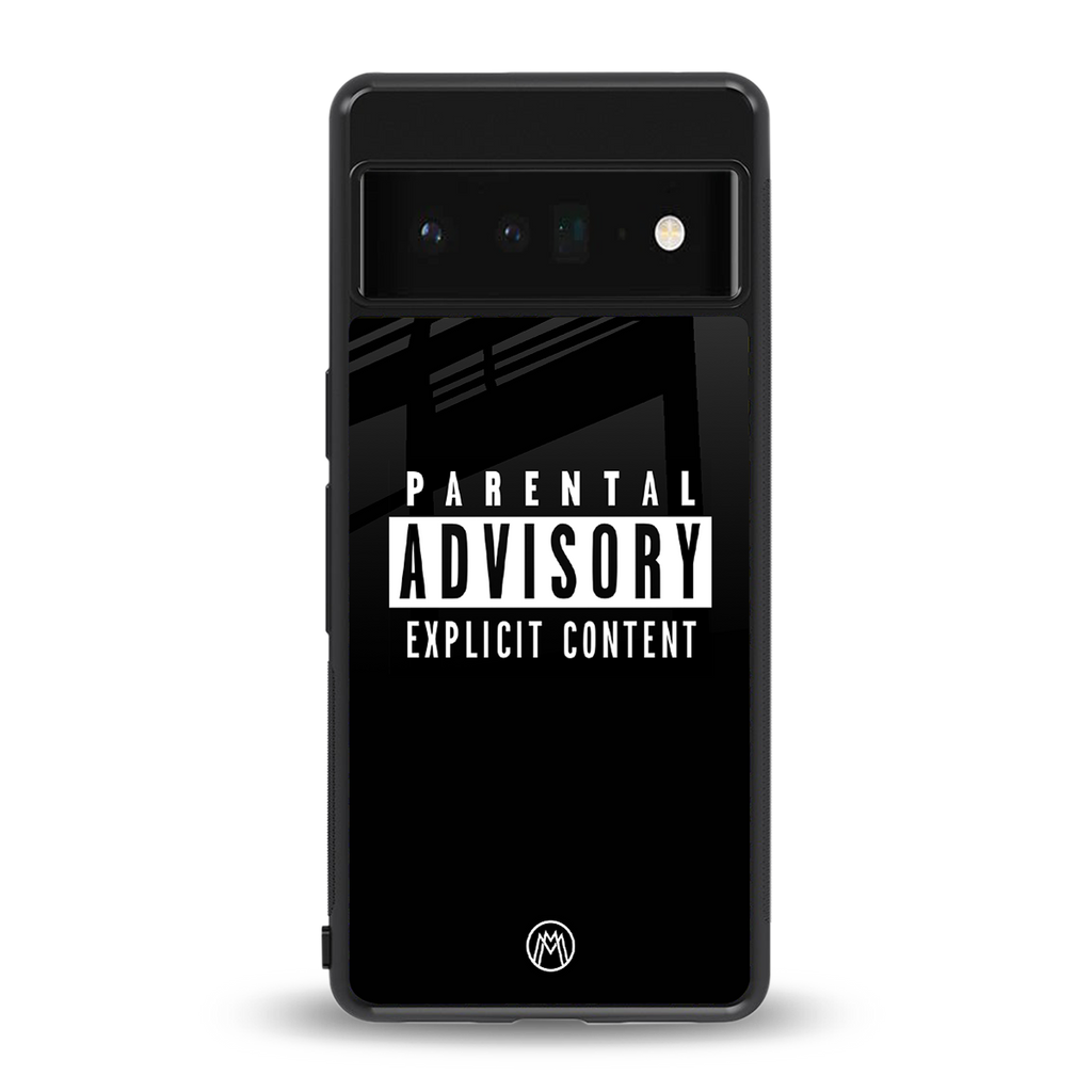 explicit content back phone cover | glass case for google pixel 6 pro