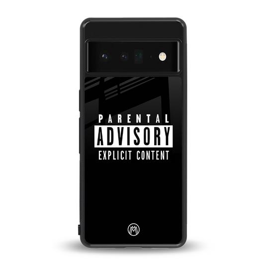 explicit content back phone cover | glass case for google pixel 6 pro