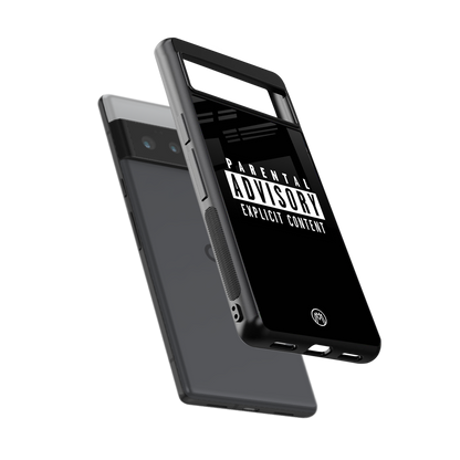 explicit content back phone cover | glass case for google pixel 6 pro