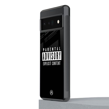 explicit content back phone cover | glass case for google pixel 6 pro