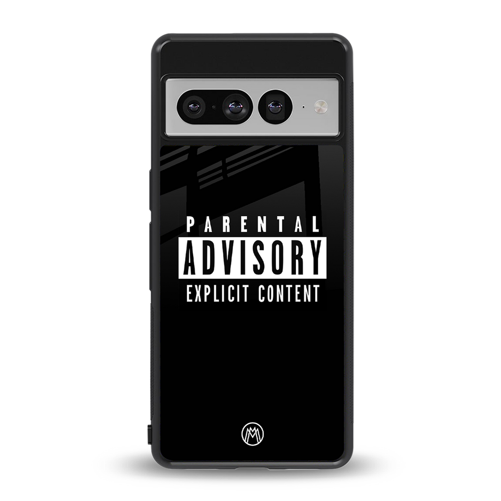 explicit content back phone cover | glass case for google pixel 7 pro
