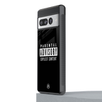 explicit content back phone cover | glass case for google pixel 7 pro