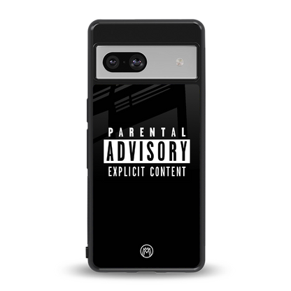 explicit content back phone cover | glass case for Google Pixel 7