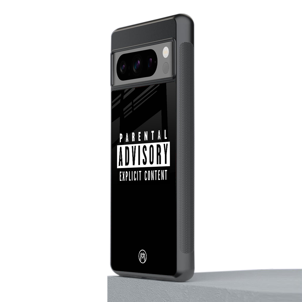 explicit content back phone cover | glass case for google pixel 8 pro