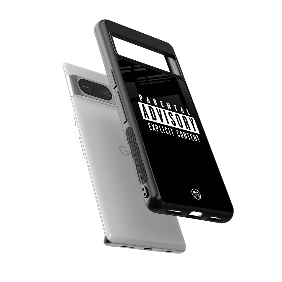 explicit content back phone cover | glass case for Google Pixel 8