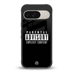 explicit content back phone cover | glass case for google pixel 9