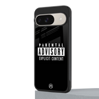 explicit content back phone cover | glass case for google pixel 9