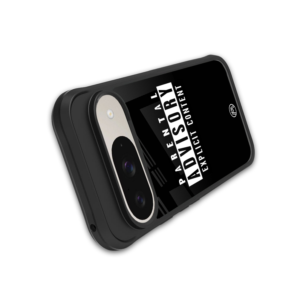 explicit content back phone cover | glass case for google pixel 9