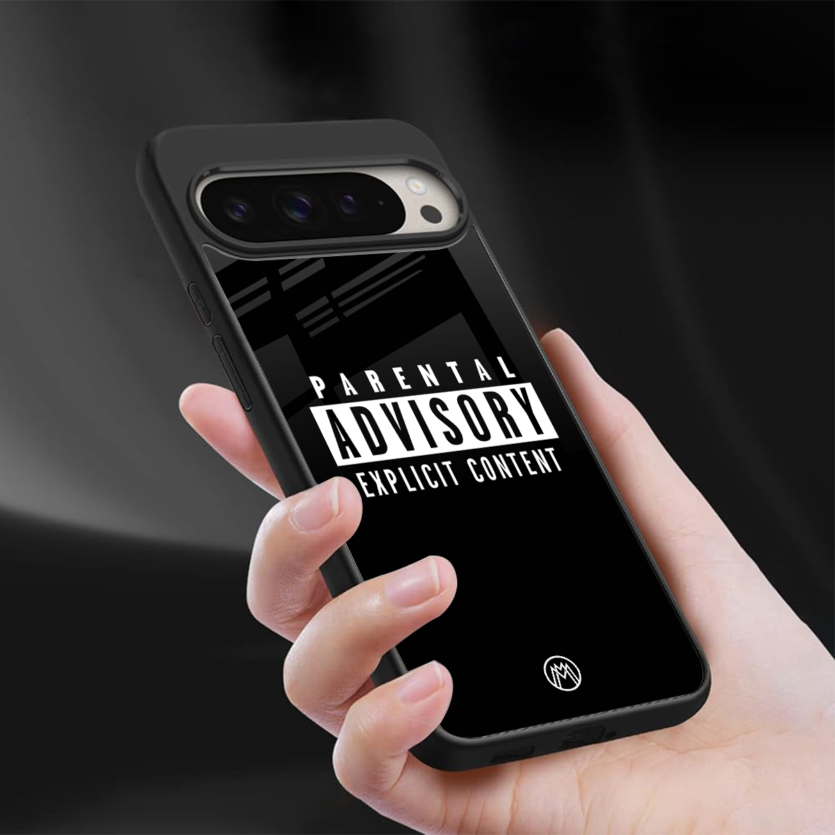 explicit content back phone cover | glass case for google pixel 9 pro xl