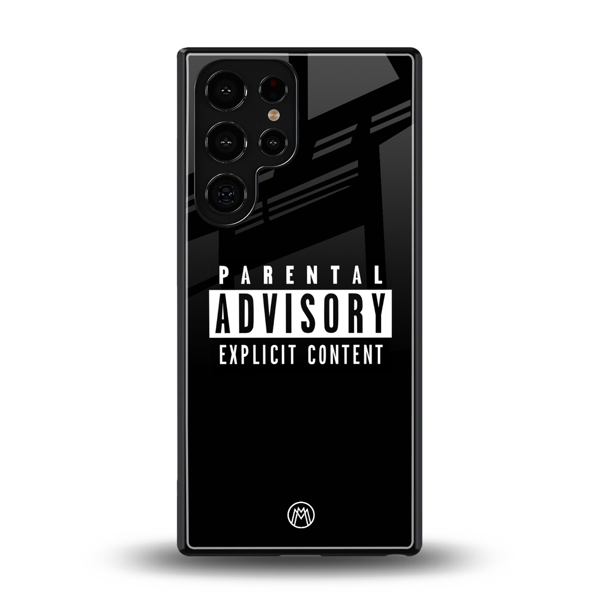 explicit content back phone cover | glass case for samsung galaxy s25 ultra