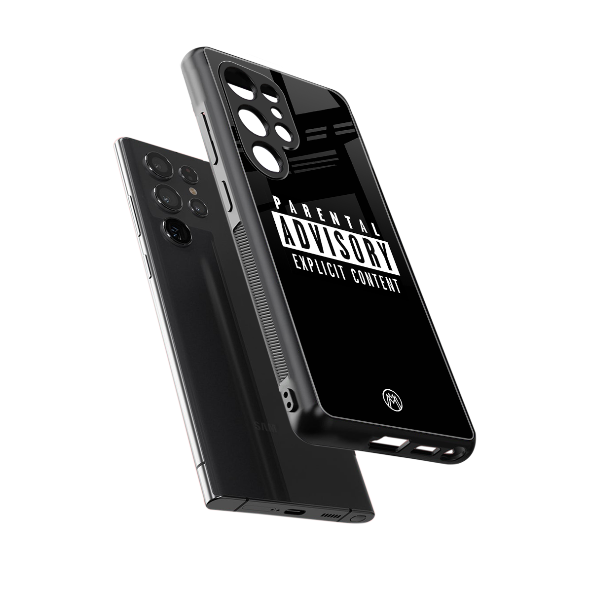explicit content back phone cover | glass case for samsung galaxy s25 ultra