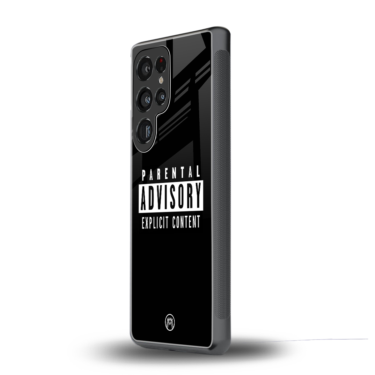 explicit content back phone cover | glass case for samsung galaxy s25 ultra