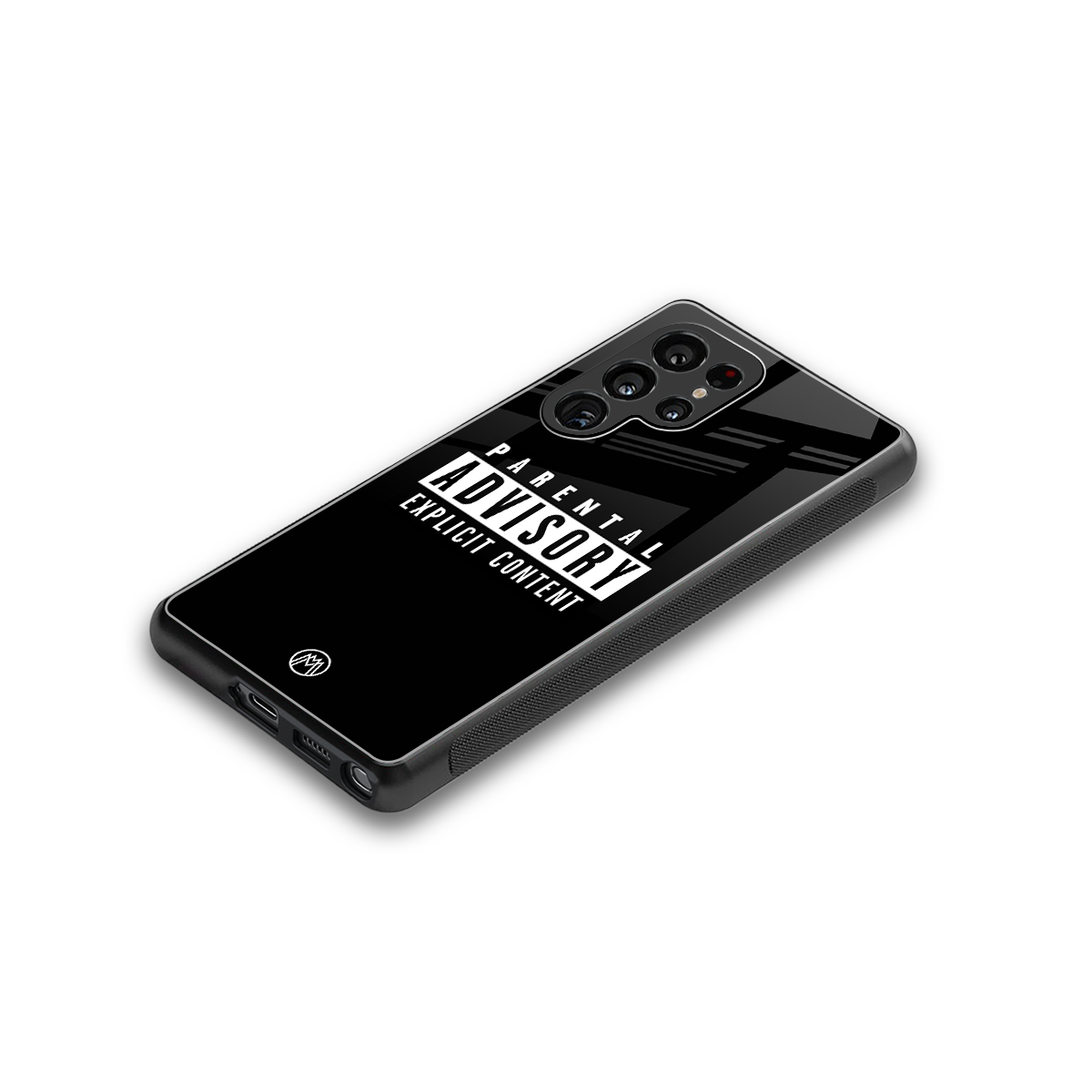 explicit content back phone cover | glass case for samsung galaxy s25 ultra