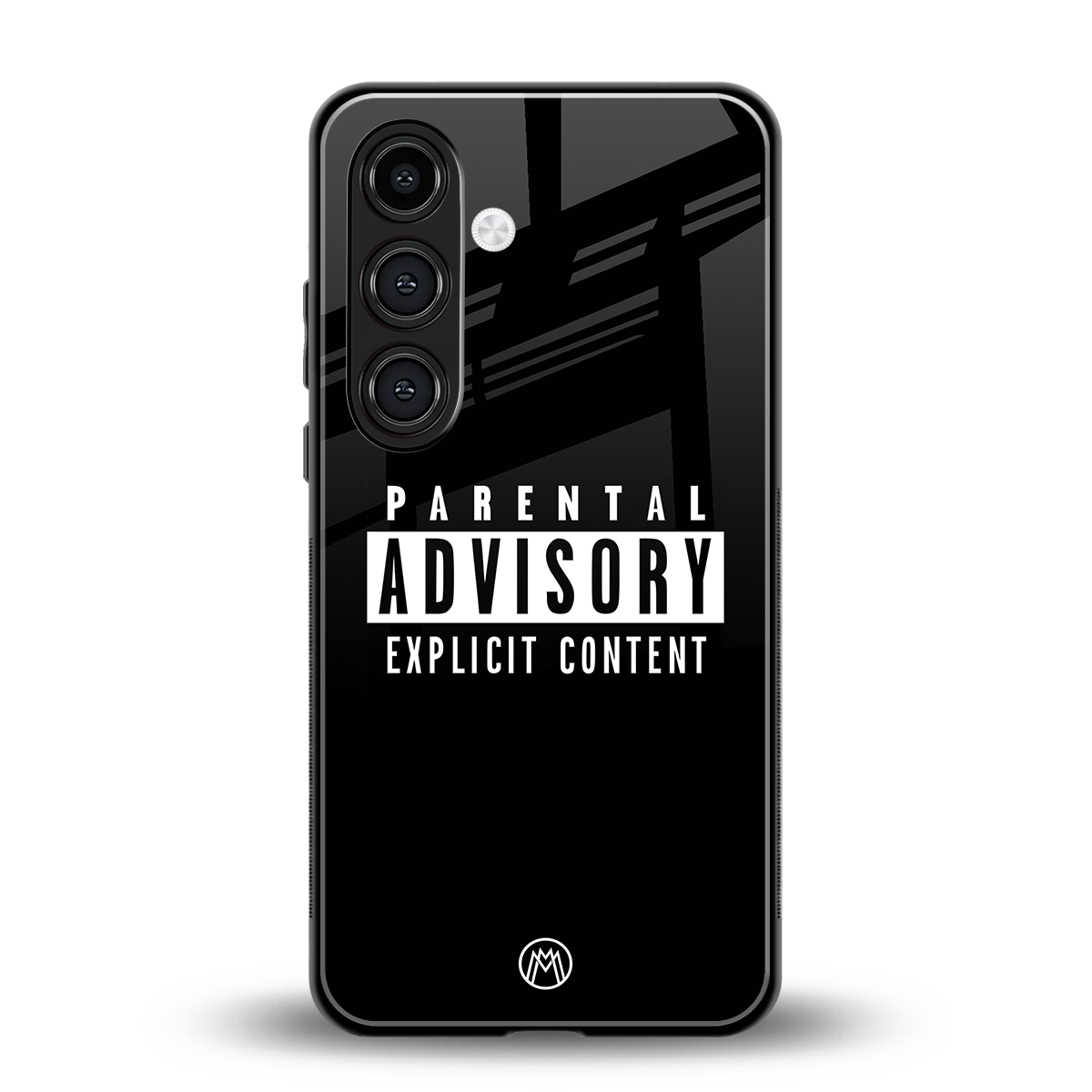 explicit content back phone cover | glass case for samsung galaxy s25 plus
