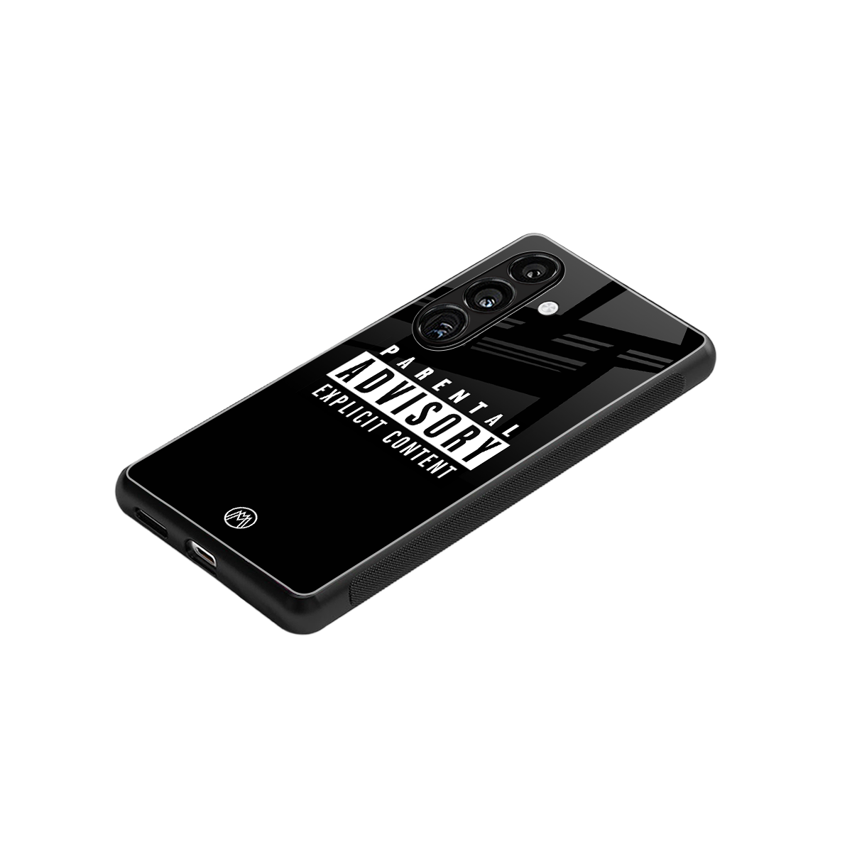 explicit content back phone cover | glass case for samsung galaxy s25 plus