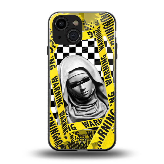 explicit signal back phone cover | glass case for iphone 13 mini