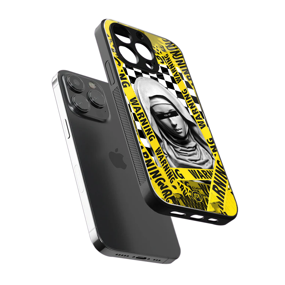 explicit signal back phone cover | glass case for iphone 15 pro max