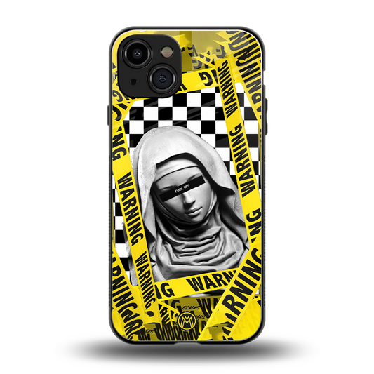 explicit signal back phone cover | glass case for iphone 15