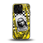 explicit signal back phone cover | glass case for iphone 16 pro