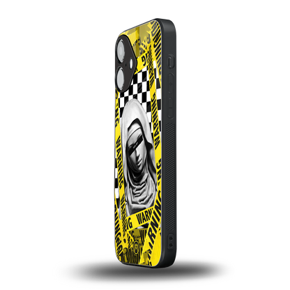 explicit signal back phone cover | glass case for iphone 16