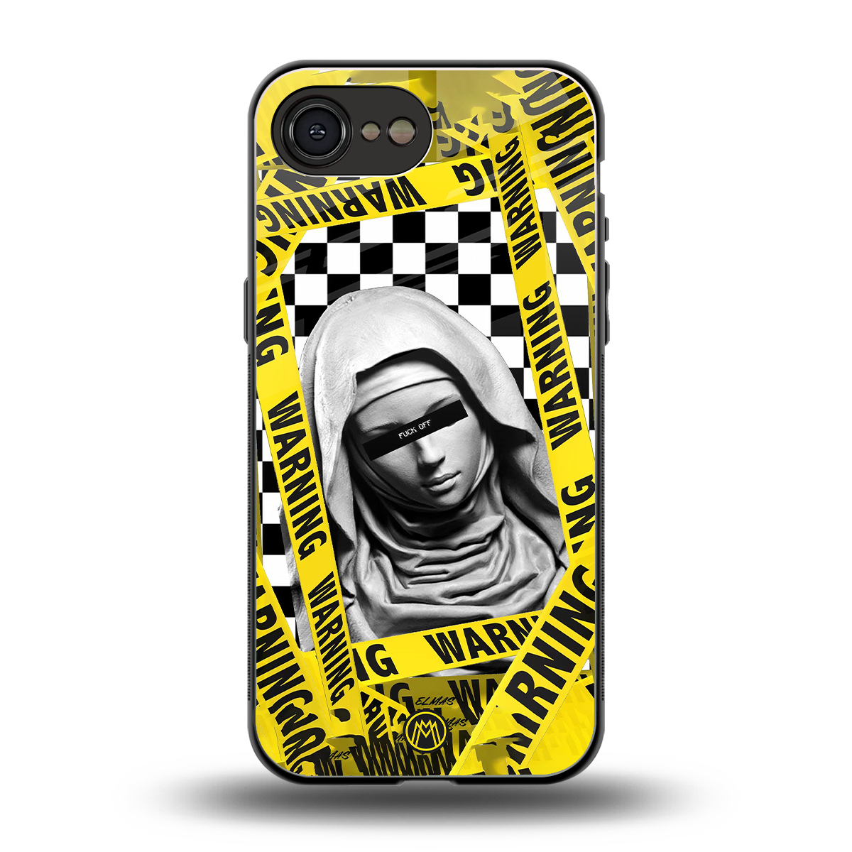 explicit signal back phone cover | glass case for iphone 16e