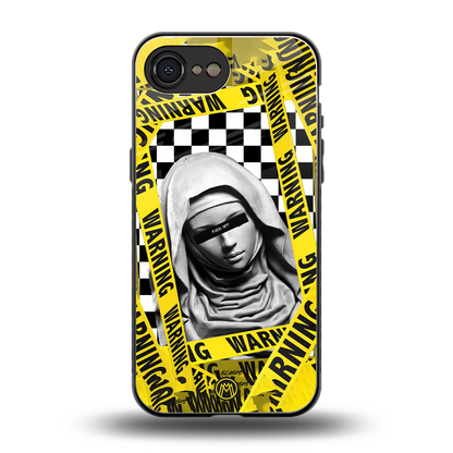 explicit signal back phone cover | glass case for iphone 16e