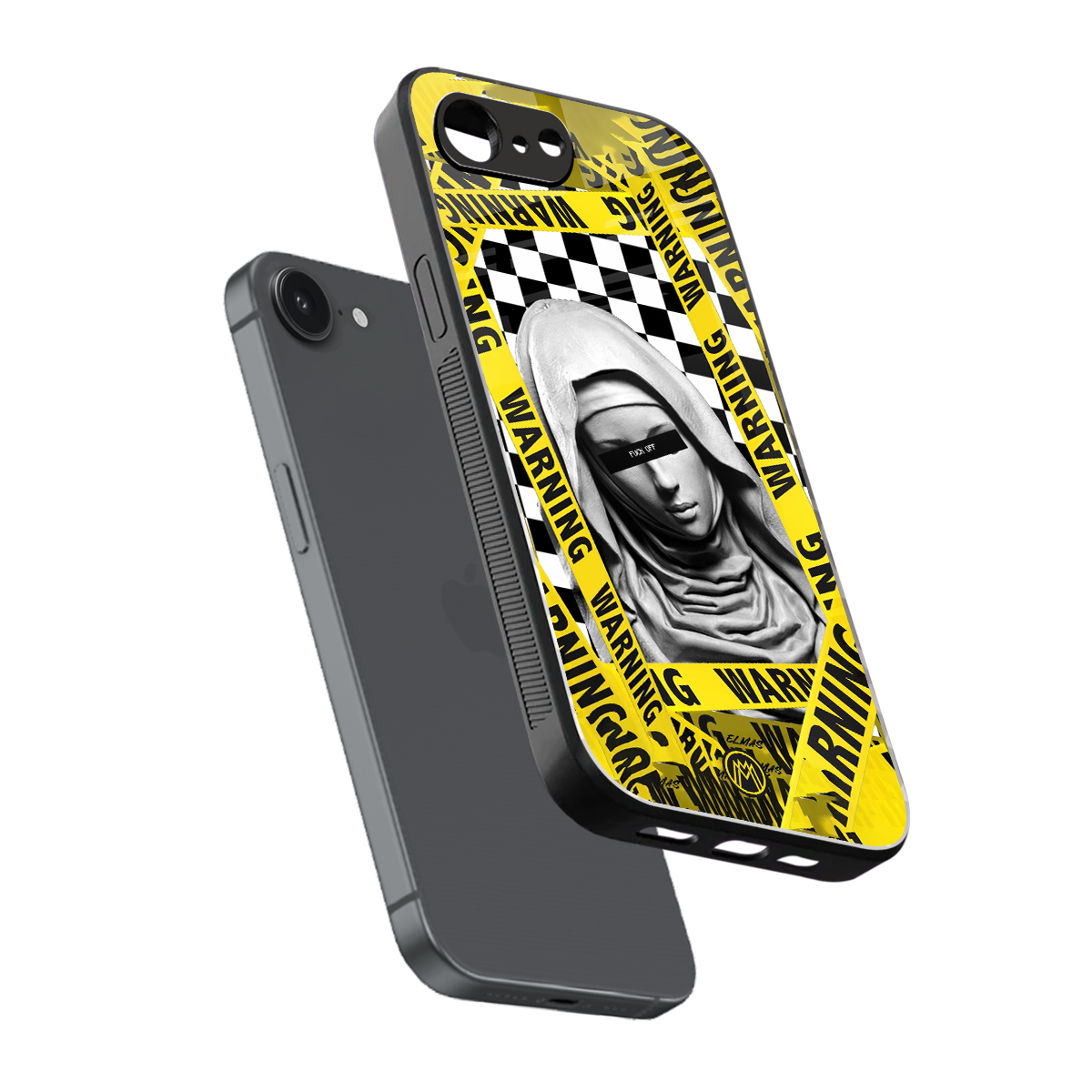 explicit signal back phone cover | glass case for iphone 16e