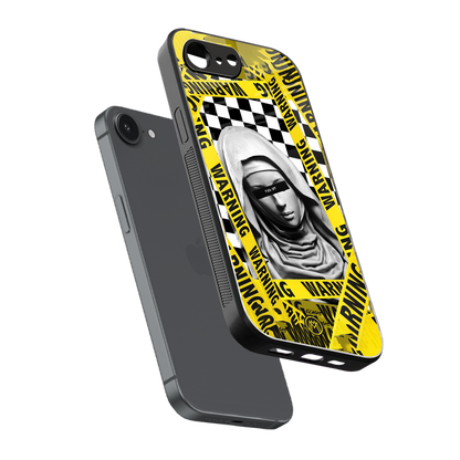 explicit signal back phone cover | glass case for iphone 16e