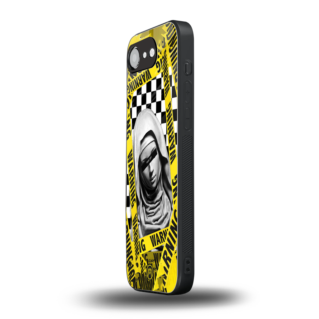explicit signal back phone cover | glass case for iphone 16e