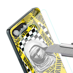 explicit signal back phone cover | glass case for iphone 16e
