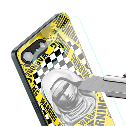 explicit signal back phone cover | glass case for iphone 16e