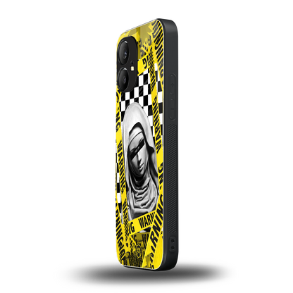 explicit signal back phone cover | glass case for nothing phone 1