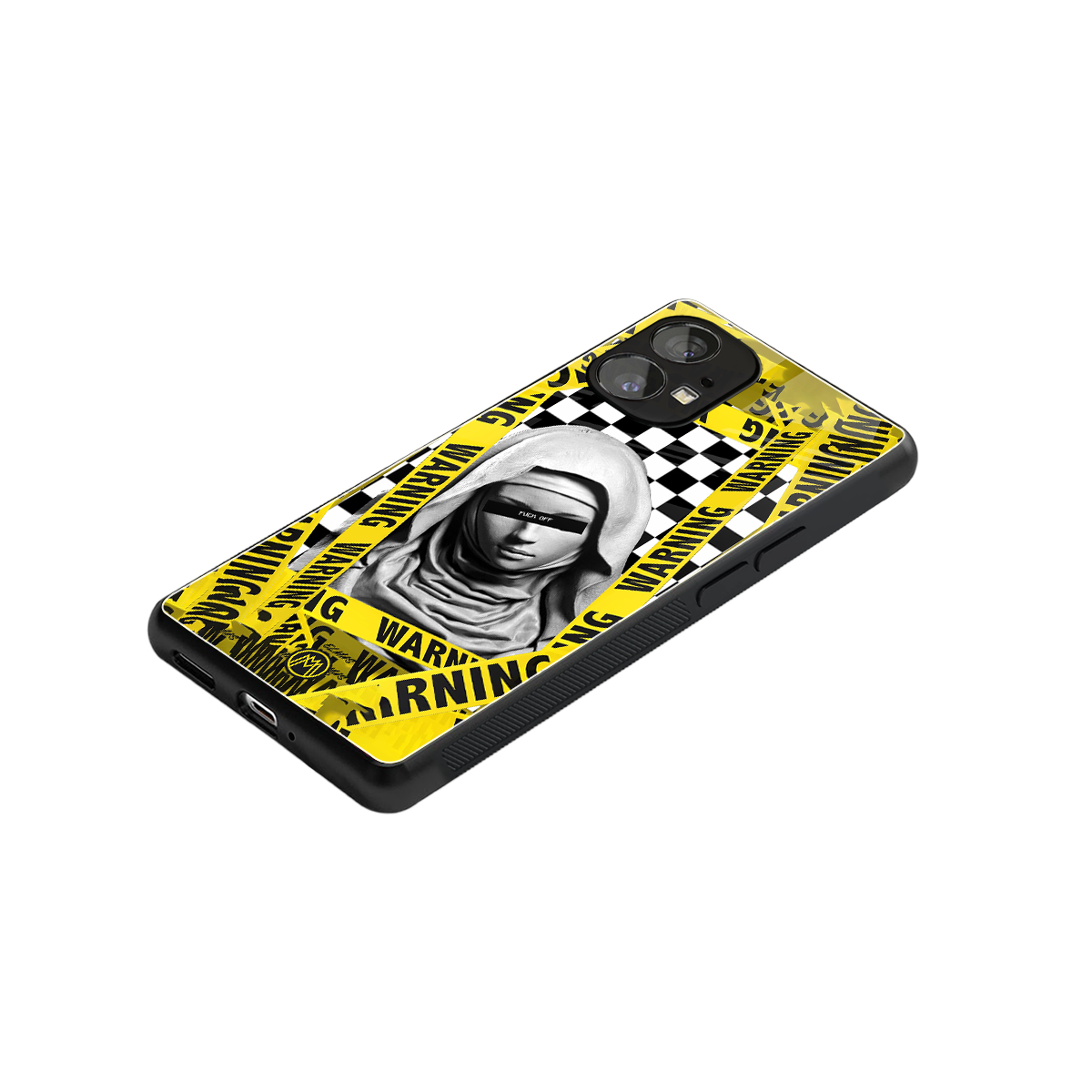 explicit signal back phone cover | glass case for nothing phone 1