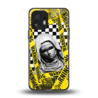 explicit signal back phone cover | glass case for nothing phone 2